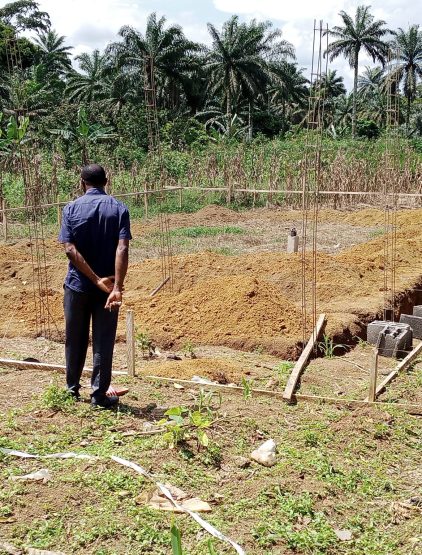 Construction du Marché Central de Kékem